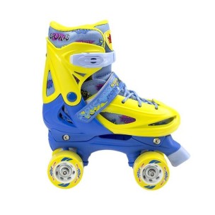 Αυξ. Πατίνια Roller NH 1105 Σέτ 3 ΣΕ 1 Inline Skates Extreme Κίτρινο/Μπλέ (35-38)