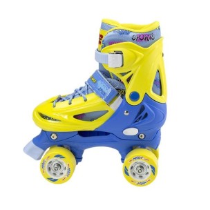 Αυξ. Πατίνια Roller NH 1105 Σέτ 3 ΣΕ 1 Inline Skates Extreme Κίτρινο/Μπλέ (35-38)