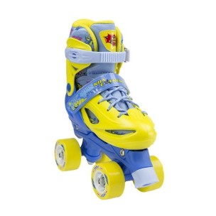 Αυξ. Πατίνια Roller NH 1105 Σέτ 3 ΣΕ 1 Inline Skates Extreme Κίτρινο/Μπλέ (35-38)