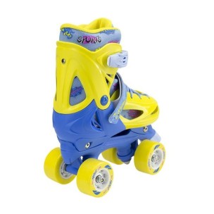 Αυξ. Πατίνια Roller NH 1105 Σέτ 3 ΣΕ 1 Inline Skates Extreme Κίτρινο/Μπλέ (35-38)