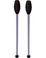 Κορίνες Ρυθμικής Γυμναστικής Amila 41cm Μαλακές, Μωβ/Μαύρο 98961