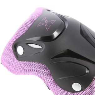 Προστατευτικά Set Nils Extreme H719 Μαύρο/Μωβ