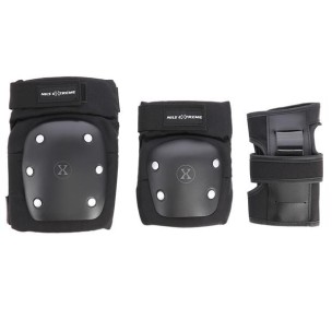 Προστατευτικά SET NILS EXREME H709 Μαύρο/Ασημί