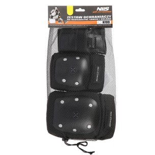 Προστατευτικά Set Nils Extreme H709 Μαύρο/Ασημί