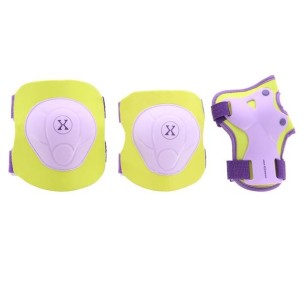 Προστατευτικά SET NILS EXREME H704 Κίτρινο/Μωβ