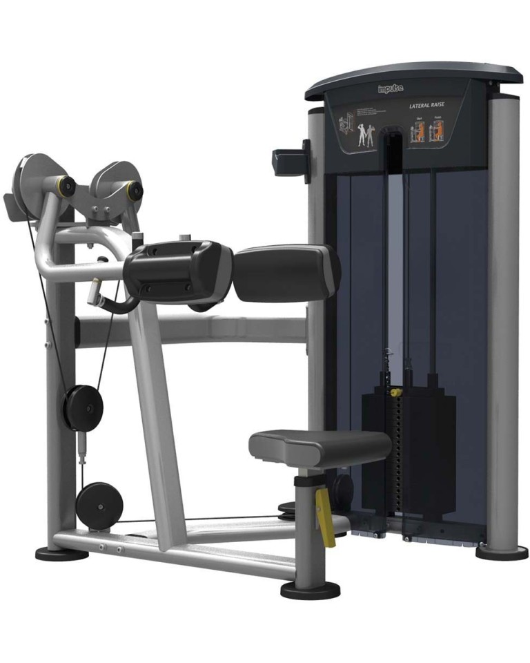 Μηχάνημα Δελτοειδούς Impulse Lateral Raise IT9524 (Ασημί)