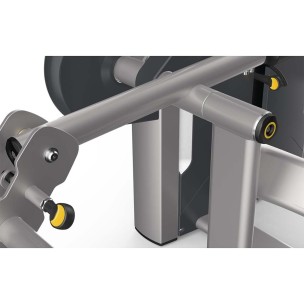 Μηχάνημα Κάμψης Ποδιών Ξαπλωτό Impulse Prone Leg Curl FE9721 (Ασημί)