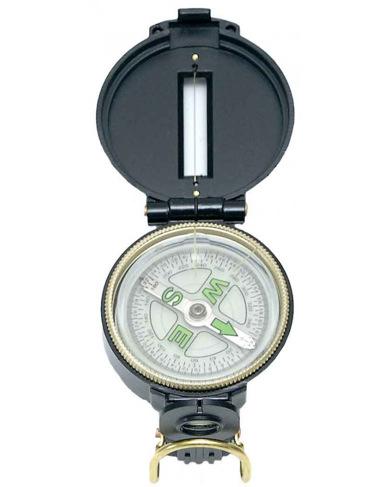 Πυξίδα με Μεγεθυντικό Φακό και Νήμα Σκόπευσης 102-1047