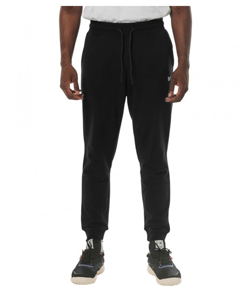 Ανδρικό Παντελόνι Φόρμας Body Action Men Tapered Sweatpants 023241 01 Black