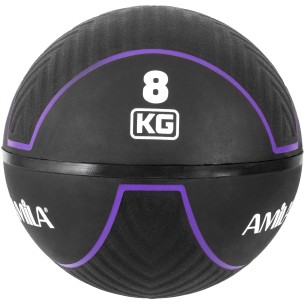 Medicine Ball HQ Rubber 8Kg Amila 90710