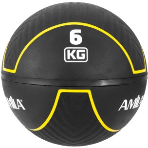 Medicine Ball HQ Rubber 6Kg Amila 90709