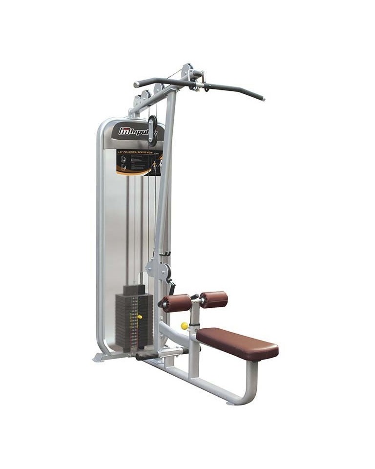 Καθιστή Κωπηλατική/Έλξεις Πλάτης Impulse Lat Pulldown / Seated Row PL9002 (Ασημί)