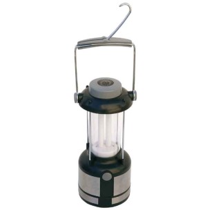 Φανάρι Με Πυξίδα και ΓάντζοΑνοξείδωτο 20 Led 10-07904