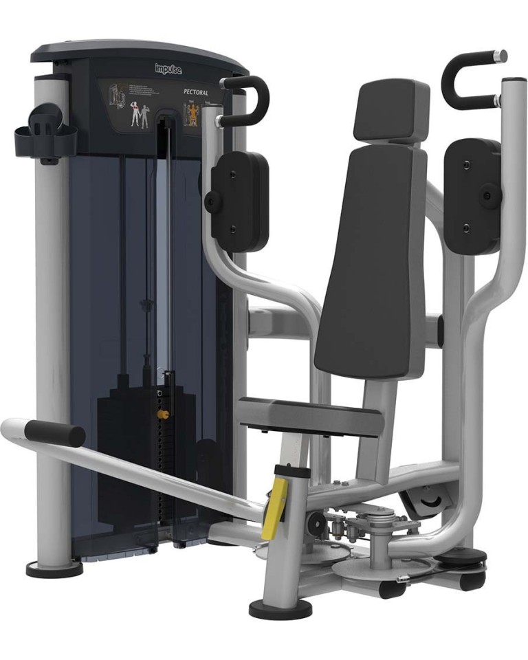 Μηχάνημα Στήθους Impulse Pectoral IT9504 (Ασημί)