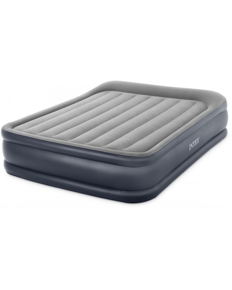 Φουσκωτό Στρώμα Ύπνου Intex Deluxe Pillow Rest Raised Queen 64136