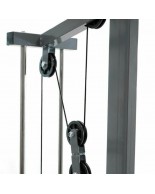 Τροχαλία Πλάτης - Δικεφάλων LATS,GROUND PULLEY MACHINE LIGASPORT
