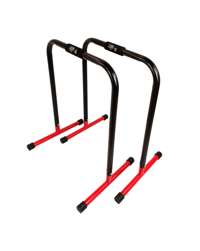 Παράλληλες Βάσεις Βυθίσεων Liga Sport Chin Up Stand (Black/Red)