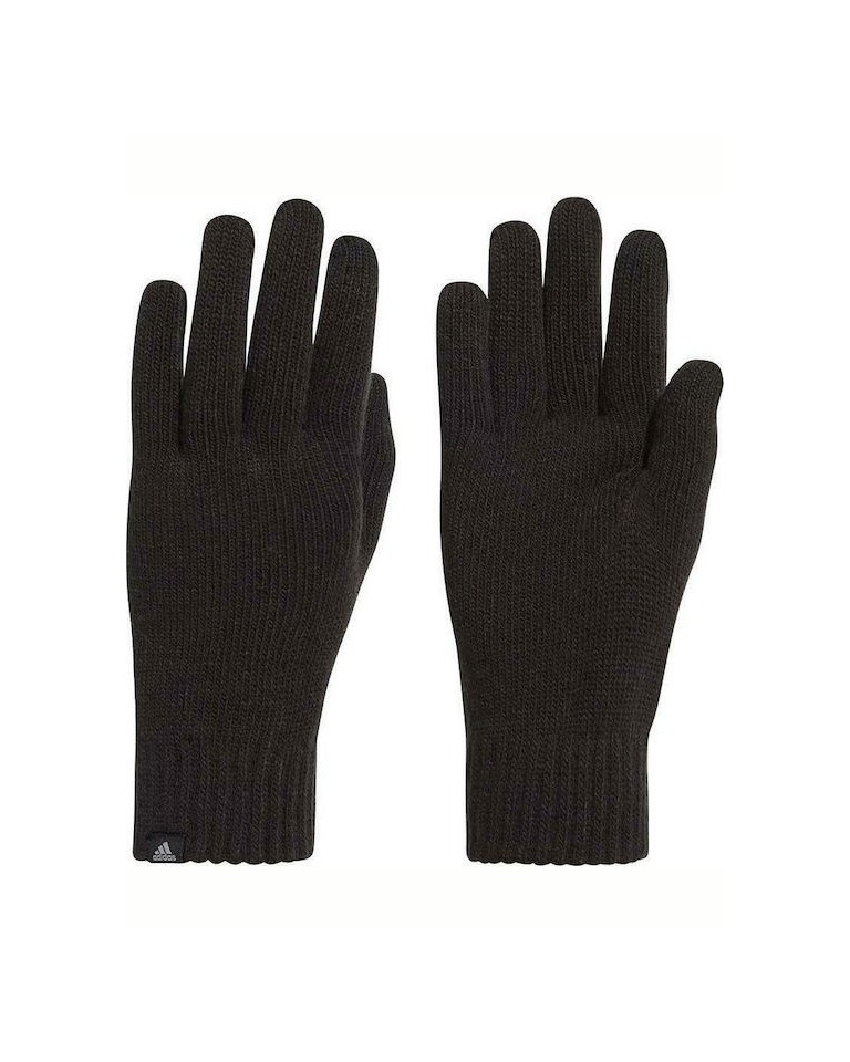 Adidas Accessories Performance Μαύρα Πλεκτά Γάντια CY6802