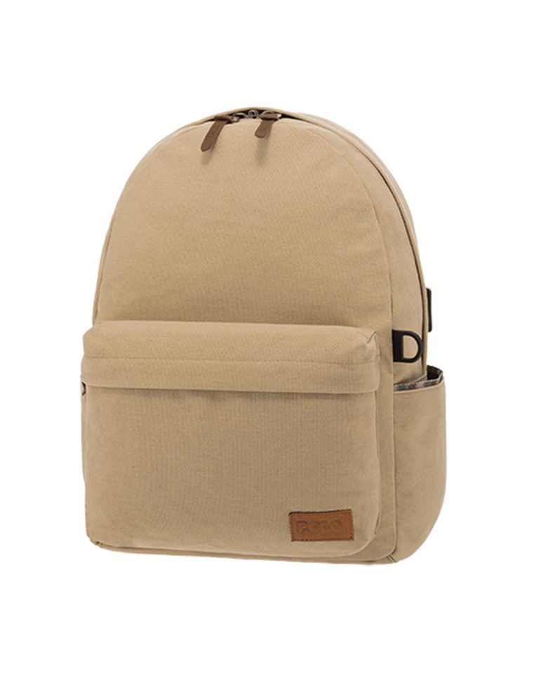 Σακίδιο Πλάτης Polo Canvas 9-01-245-37
