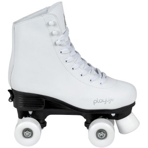 Αυξομειούμενα Roller Skates - Quads Playlife Classic White