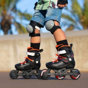 Αυξομειούμενα Inline Skates Powerslide Jet Pro Black 19.940637 (Size 31-34)