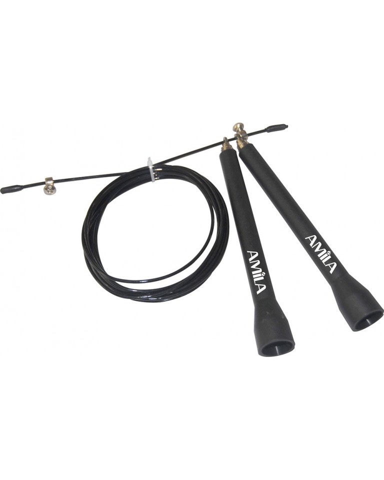 Σχοινάκι με συρματόσχοινο Speed Rope Amila 84577