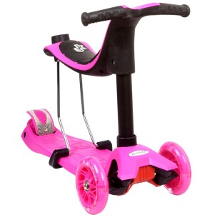 Πατίνι Αθλοπαιδιά Πολυμορφικό 3σε1, Φούξια 002.61212/FU