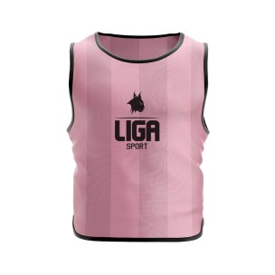 Mesh Bibs Premium (Διαχωριστικό) Ρόζ Ligasport (Junior)