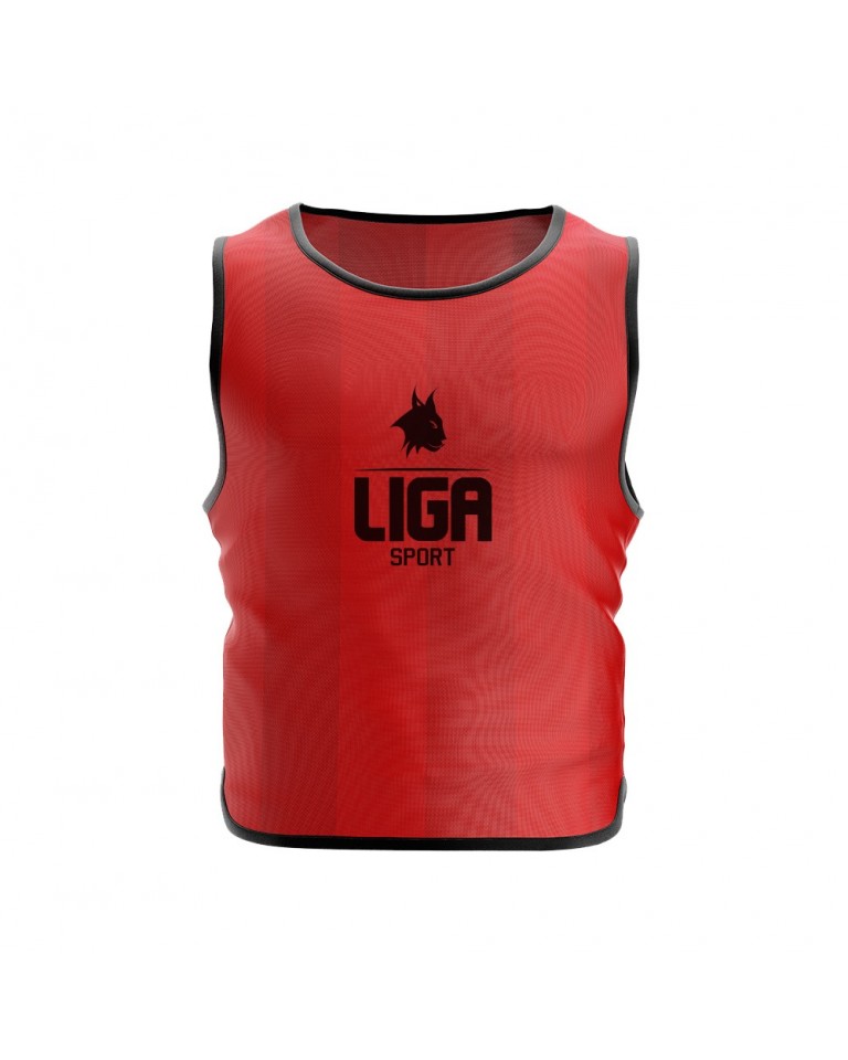 Mesh Bibs Premium (Διαχωριστικό) Κόκκινο Ligasport (Senior)