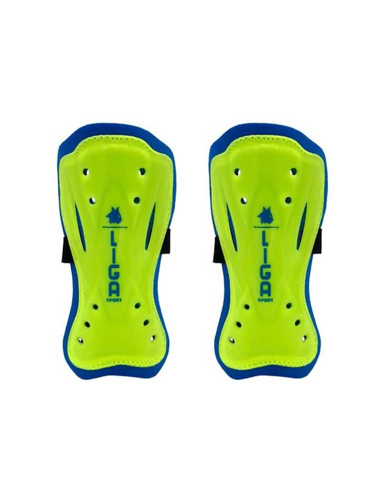 Επικαλαμίδες Ligasport Shin Guard Economy (Κίτρινο Φωσφοριζέ)