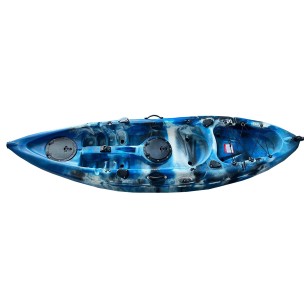 Kayak Fortis Junkle Blue L270xW80xD30cm Μονοθέσιο