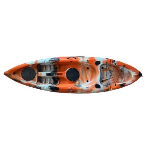Kayak Fortis Junkle Orange L270xW80xD30cm Μονοθέσιο