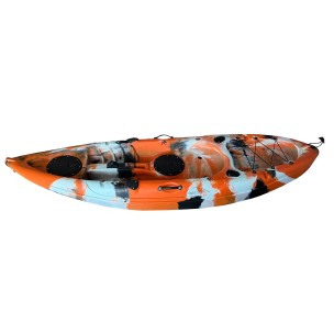 Kayak Fortis Junkle Orange L270xW80xD30cm Μονοθέσιο