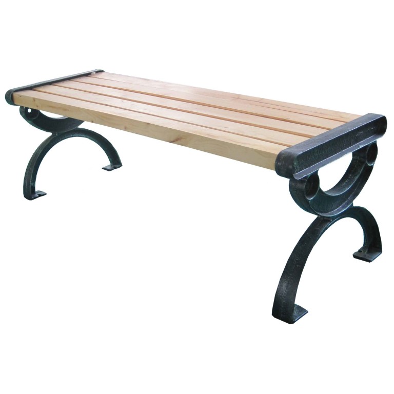 Παγκάκι Ενισχυμένο Μεταλλικό Με Ξύλο 182-2518