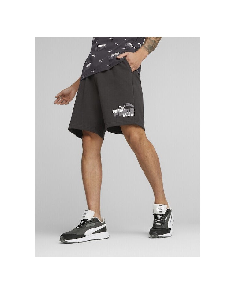 Ανδρικό Σόρτς Puma Ess+ Logo Power Shorts 10'' TR 675171-01