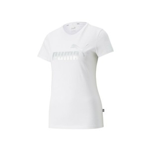 Γυναικείο T-shirt Puma ESS+ Metallic Logo Tee 848303 02