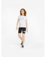 Γυναικείο T-shirt Puma ESS+ Metallic Logo Tee 848303 02