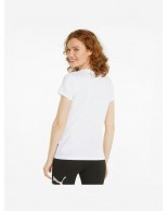 Γυναικείο T-shirt Puma ESS+ Metallic Logo Tee 848303 02