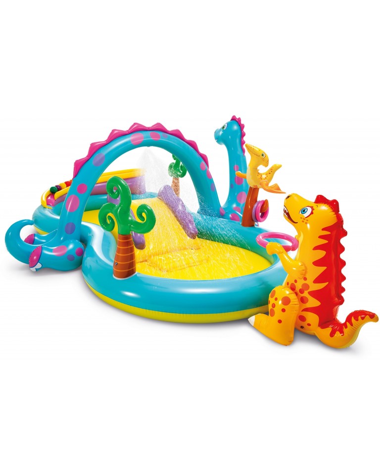 Φουσκωτός Παιδότοπος Intex Dinoland Play Center 57135
