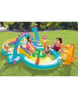 Φουσκωτός Παιδότοπος Intex Dinoland Play Center 57135