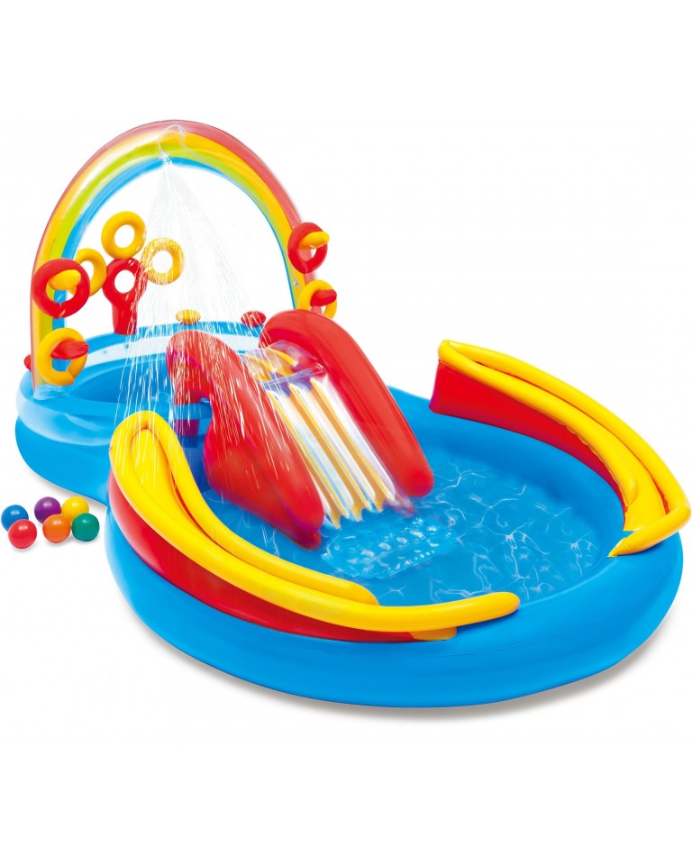 Rainbow Ring Play Center Intex 57453