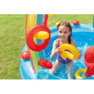 Rainbow Ring Play Center Intex 57453