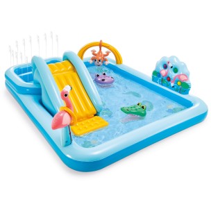 Φουσκωτός Παιδότοπος Intex Jungle Adventure Play Center 57161