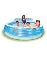 Φουσκωτή παιδική πισίνα Intex Family Lounge 57190