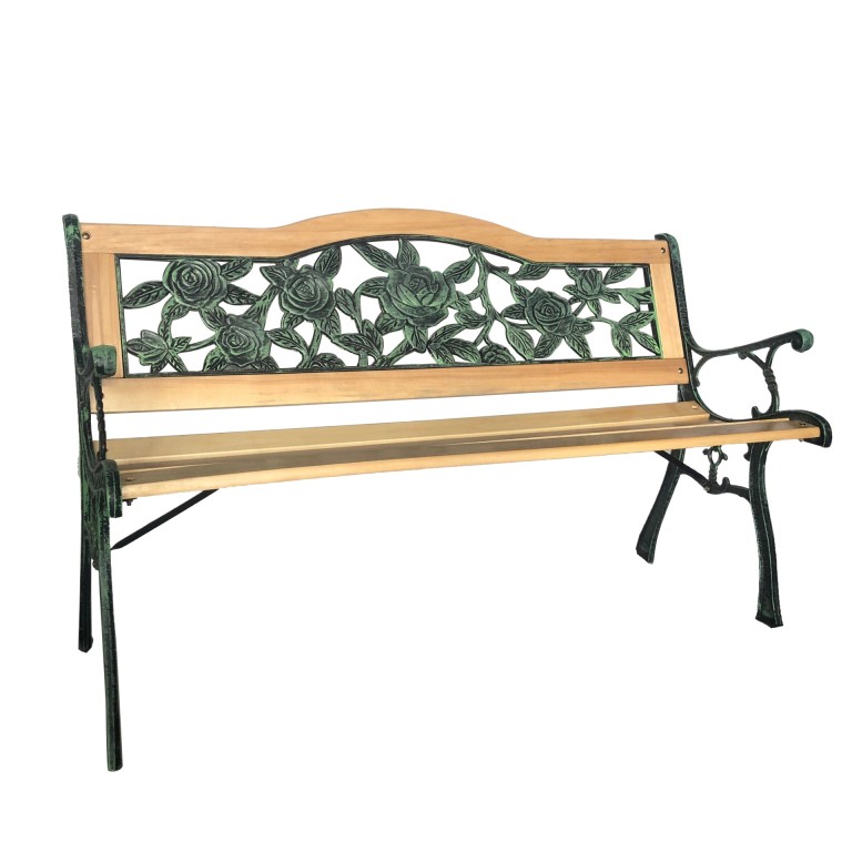 Παγκάκι Μαντέμι με Ξύλο 182-7217