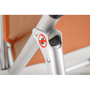 Καρεκλάκι Παραλίας Escape High Πορτοκαλί 15582