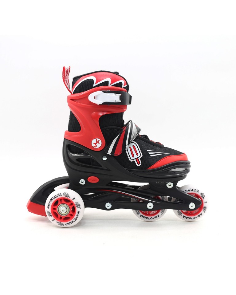 Αυξομειούμενα Inline/Roller Skates/Παγοπέδιλα, 3 σε 1, Αθλοπαιδιά για Αγόρια 002.10320/A (Size 30-33)