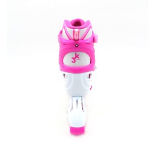 Αυξομειούμενα Inline/Roller Skates/Παγοπέδιλα, 3 σε 1, Αθλοπαιδιά για Κορίτσια 002.10320/K (Size 38-41)