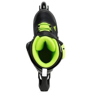 Αυξομειούμενα Inline Skates Rollerblade Microblade Black/Green 43.072219/BL/GR (Size 33-36)