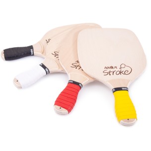 Ρακέτα Παραλίας Amila Stroke 12mm 400gr Ροζ Grip 42285